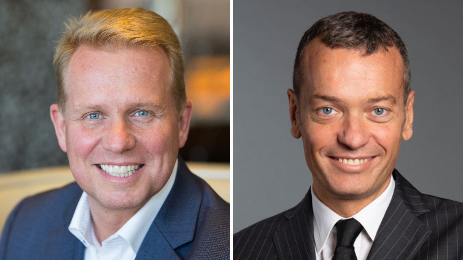Erwin Verhoog (links) en Fausto Ciarcia